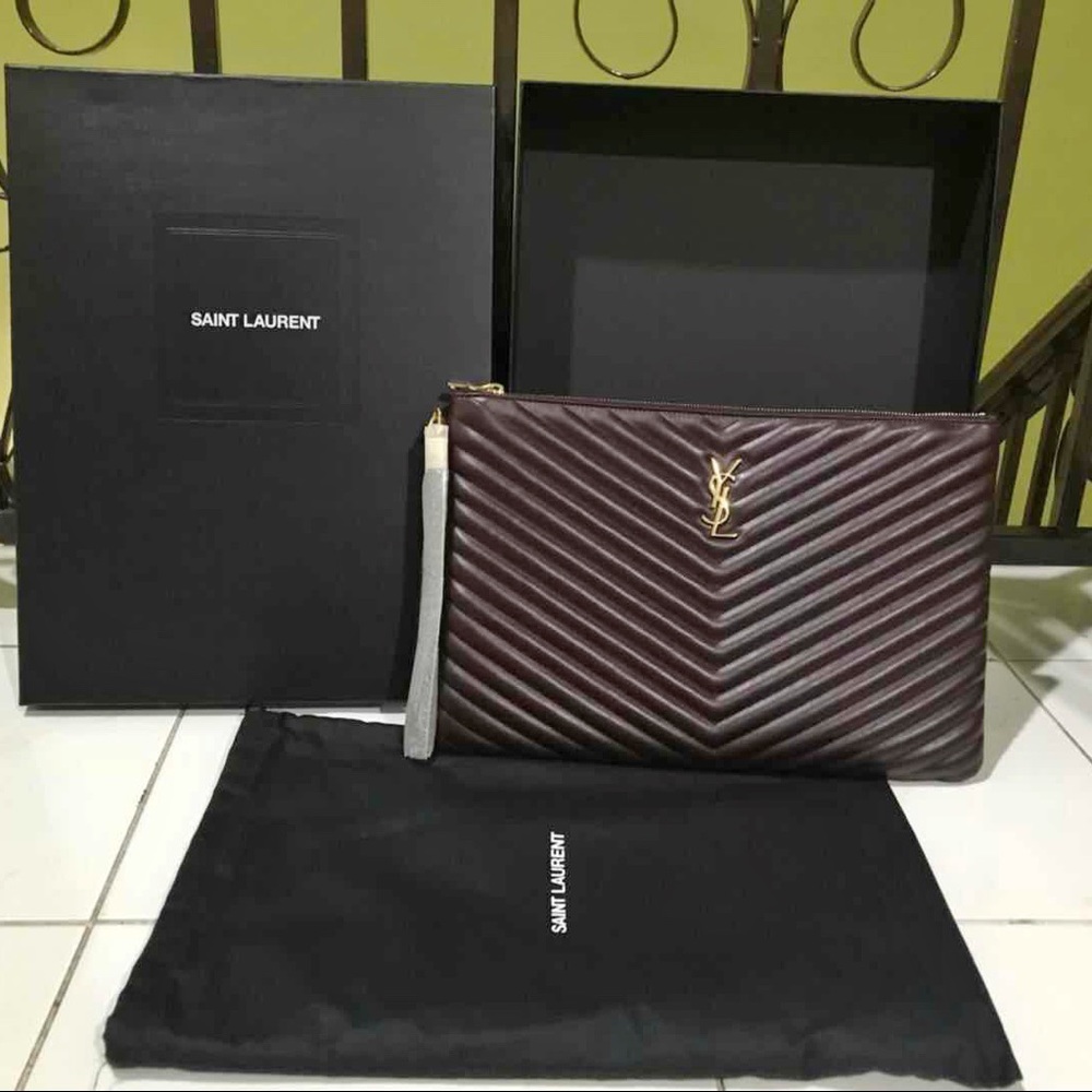 Yves Saint Laurent (YSL) Monogram Document Holder